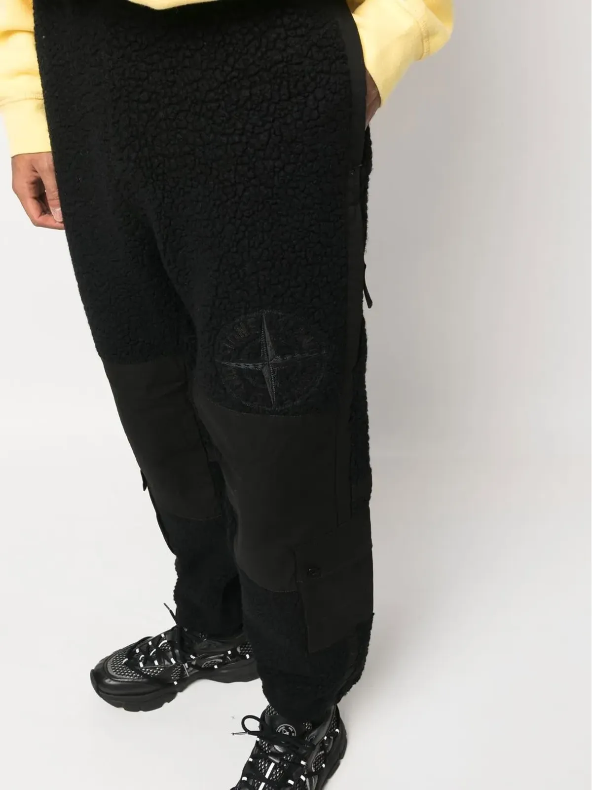Stone Island パッチポケットカーゴパンツ - ブラック - 画像5