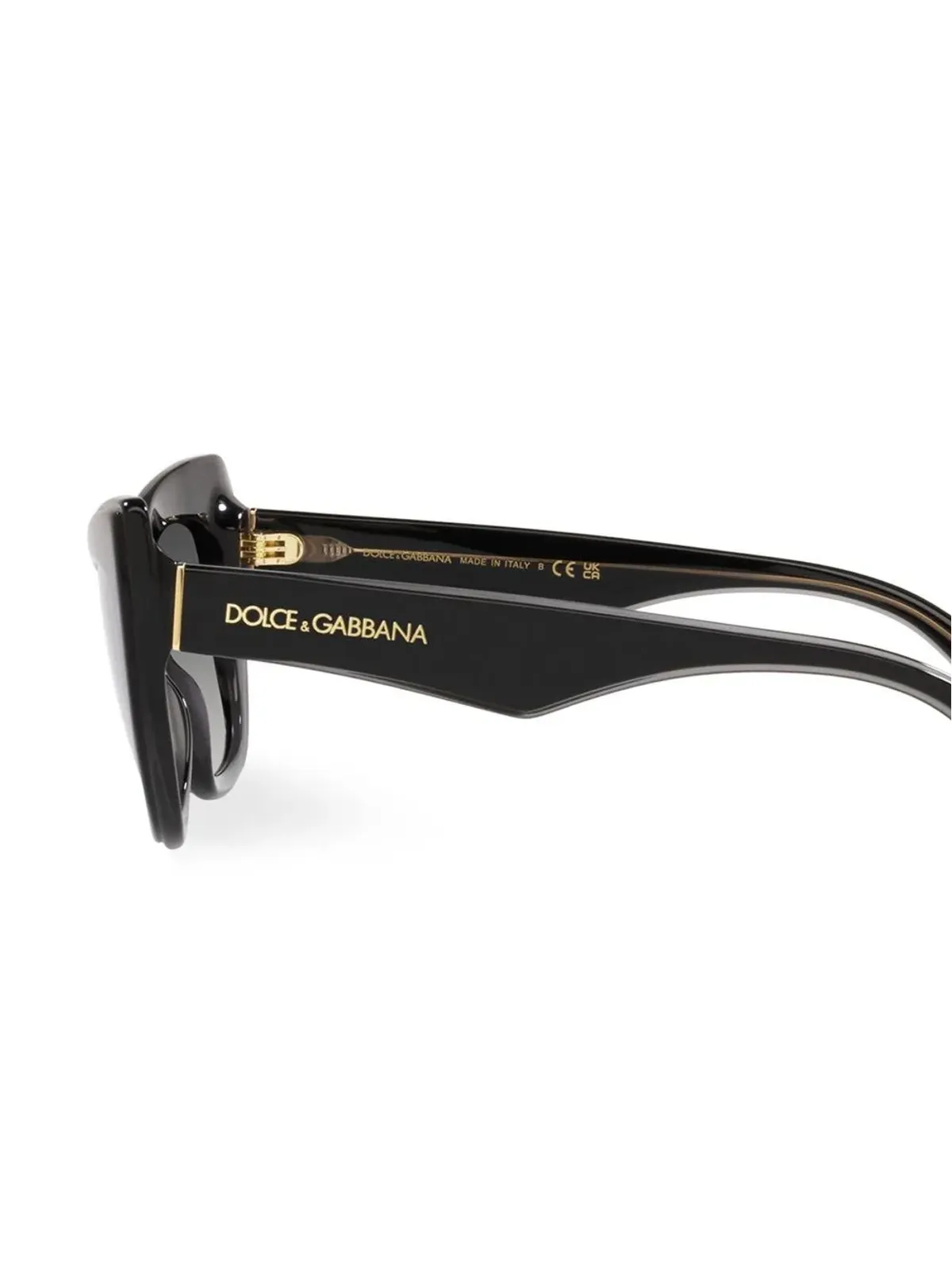 Dolce & Gabbana Eyewear ロゴプレート キャットアイサングラス - 画像3