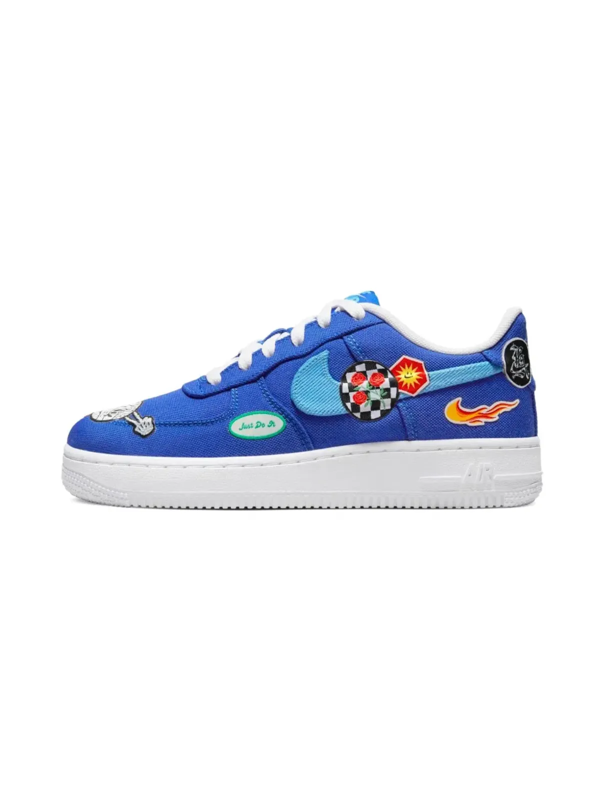 Nike Kids パッチディテール ローカット スニーカー - 画像5