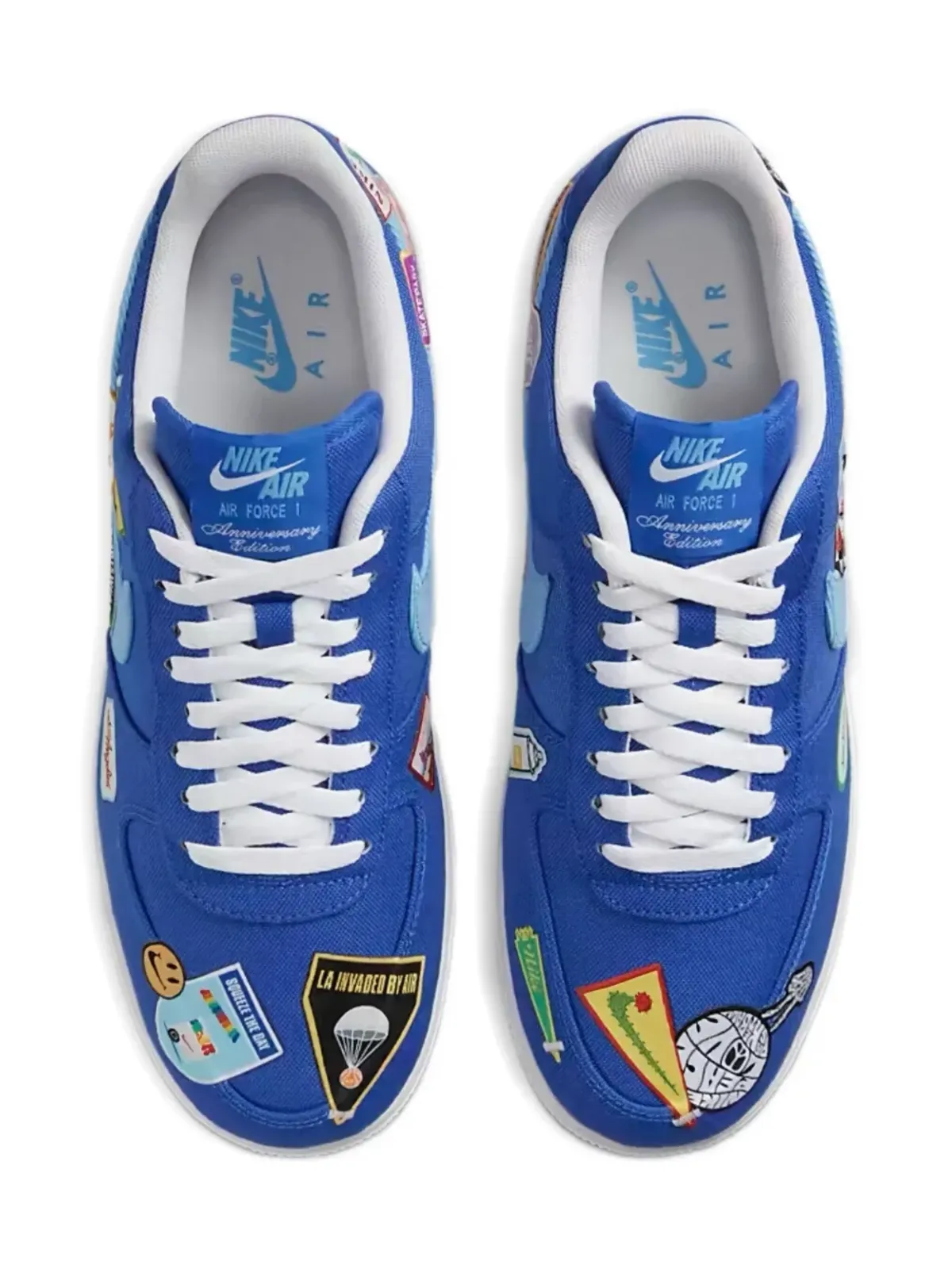 Nike Kids パッチディテール ローカット スニーカー - 画像3