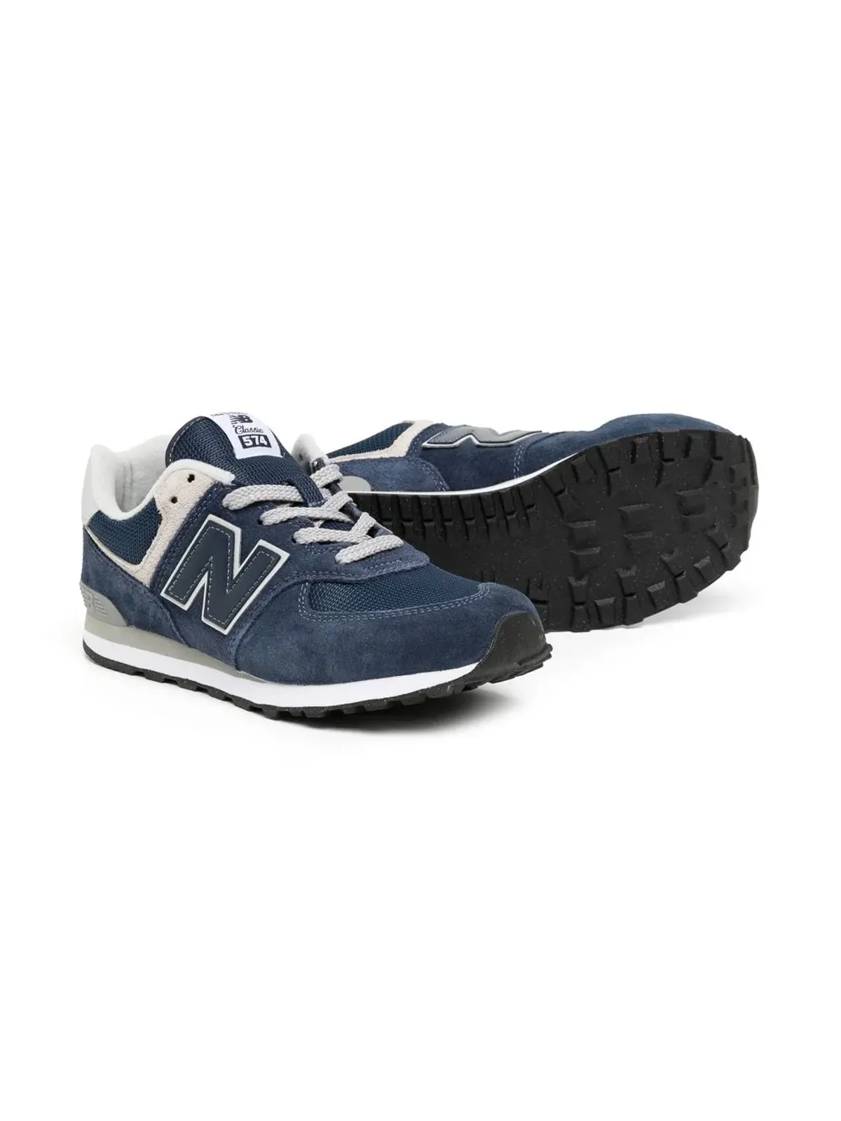 New Balance Kids 574 ロー・トップスニーカー - 画像2