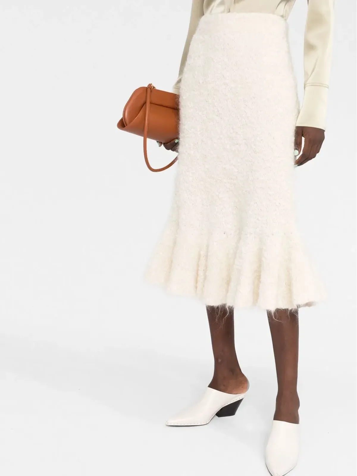 Jil Sander プリーツヘムスカート - 画像5