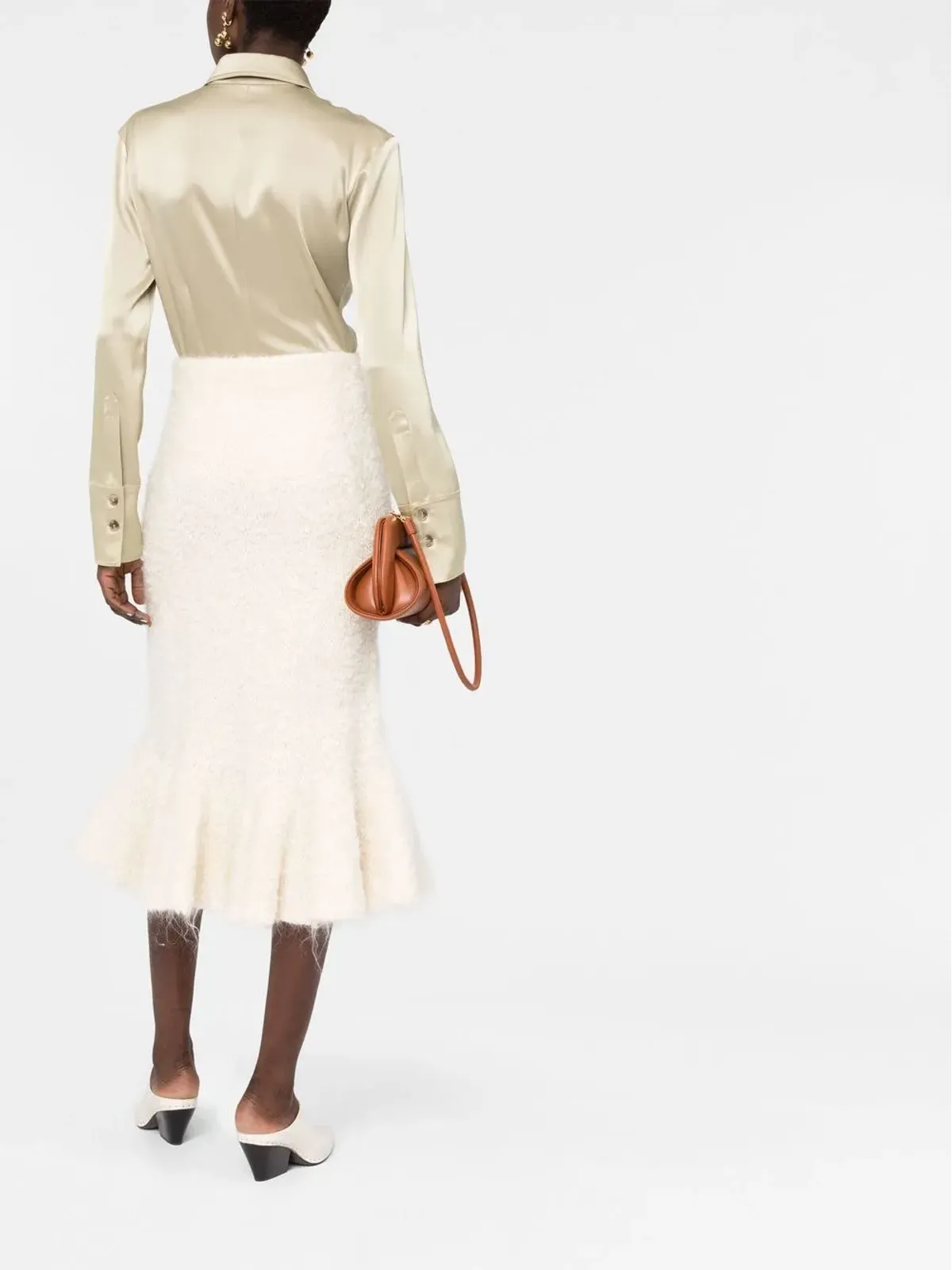 Jil Sander プリーツヘムスカート - 画像4
