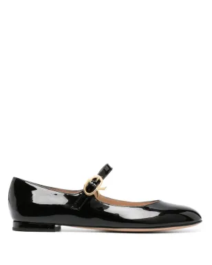 Gianvito Rossi Mary Ribbon フラットパンプス - サムネイル1