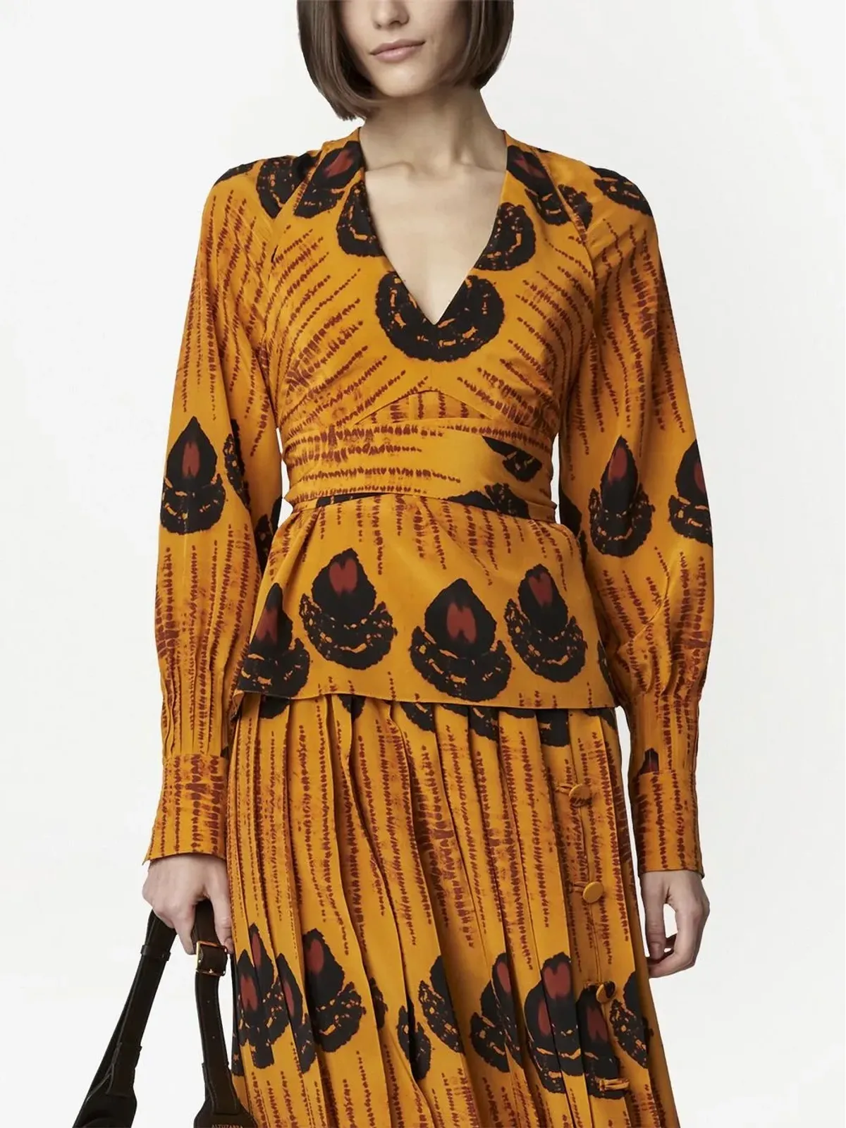 Altuzarra Dagur長袖ブラウス - 画像5
