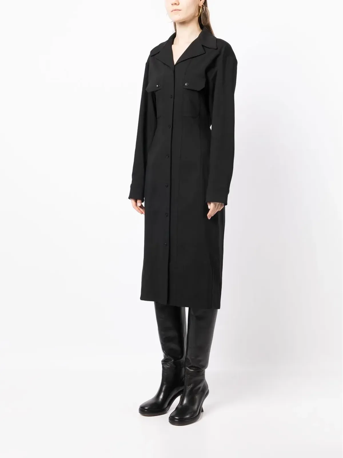LEMAIRE 長袖シャツドレス - 画像3