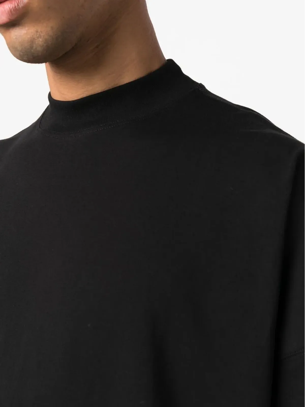 Jil Sander ショートスリーブコットンTシャツ - ブラック - 画像5
