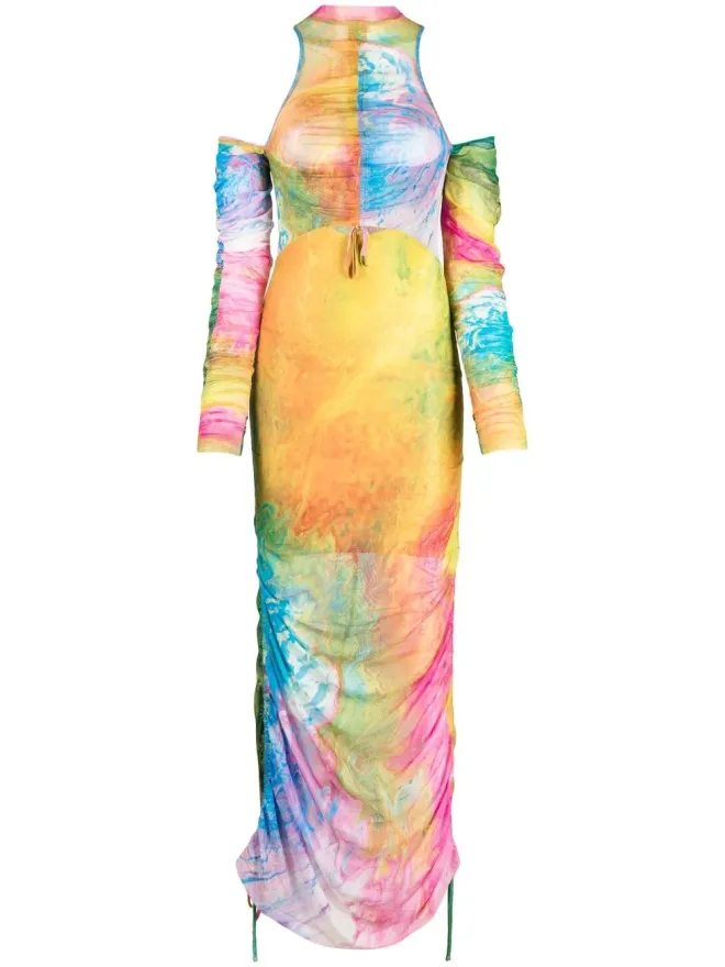 Alemais ALEMAIS Irving メッシュドレスの商品画像