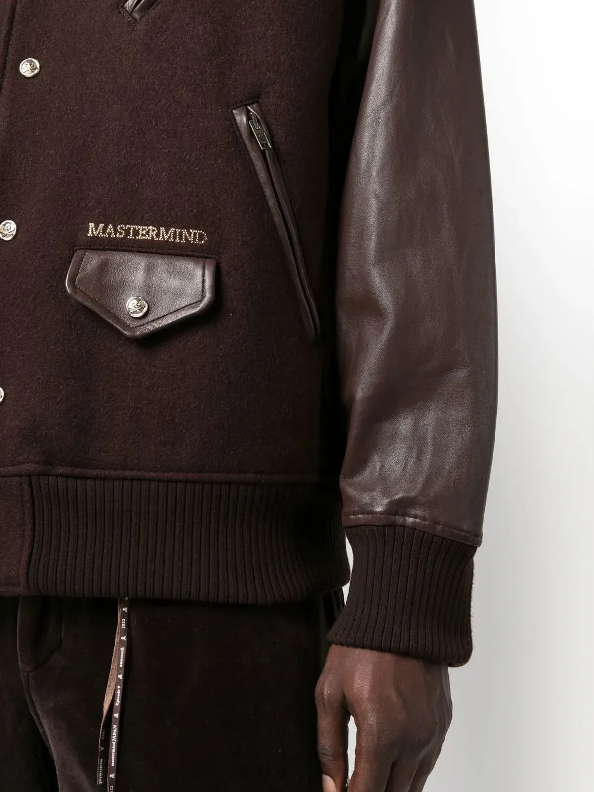 Mastermind World ツートーン ボンバー ジャケット - 画像5
