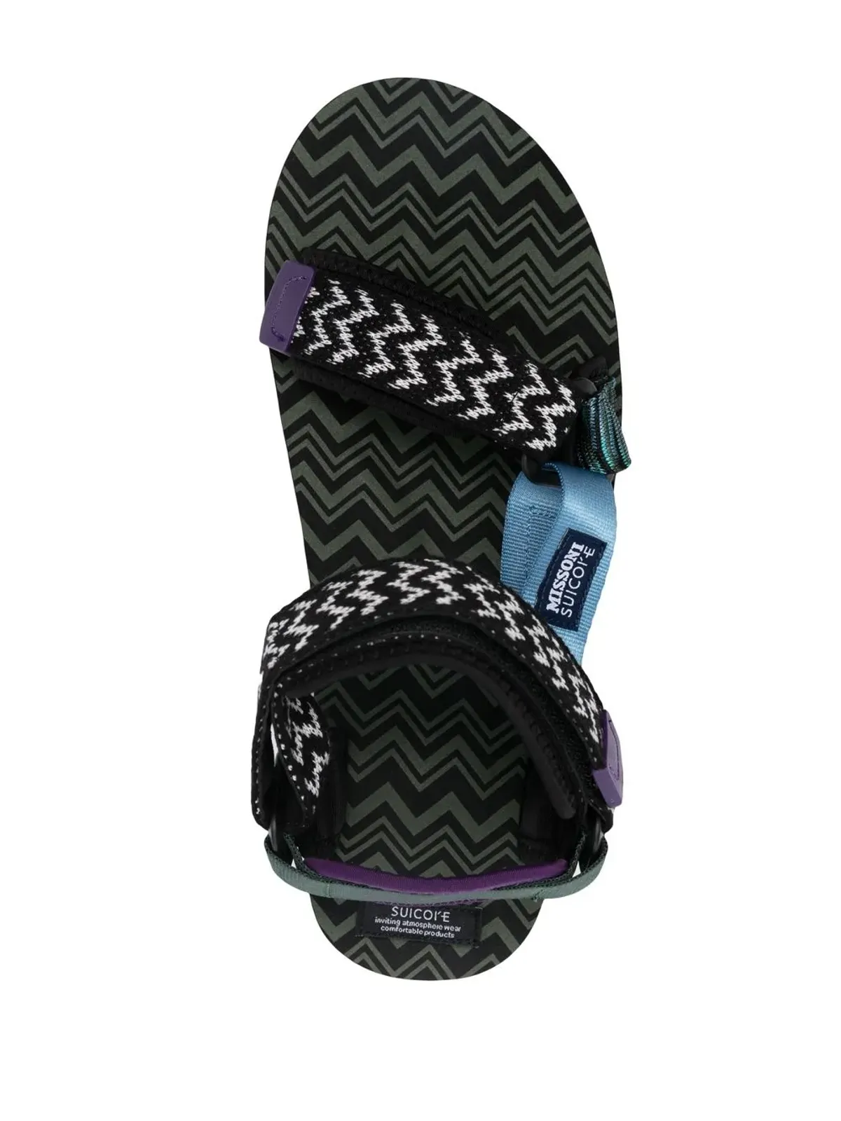 Suicoke x Missoni DEPA-SM-VAR1 サンダル - 画像4