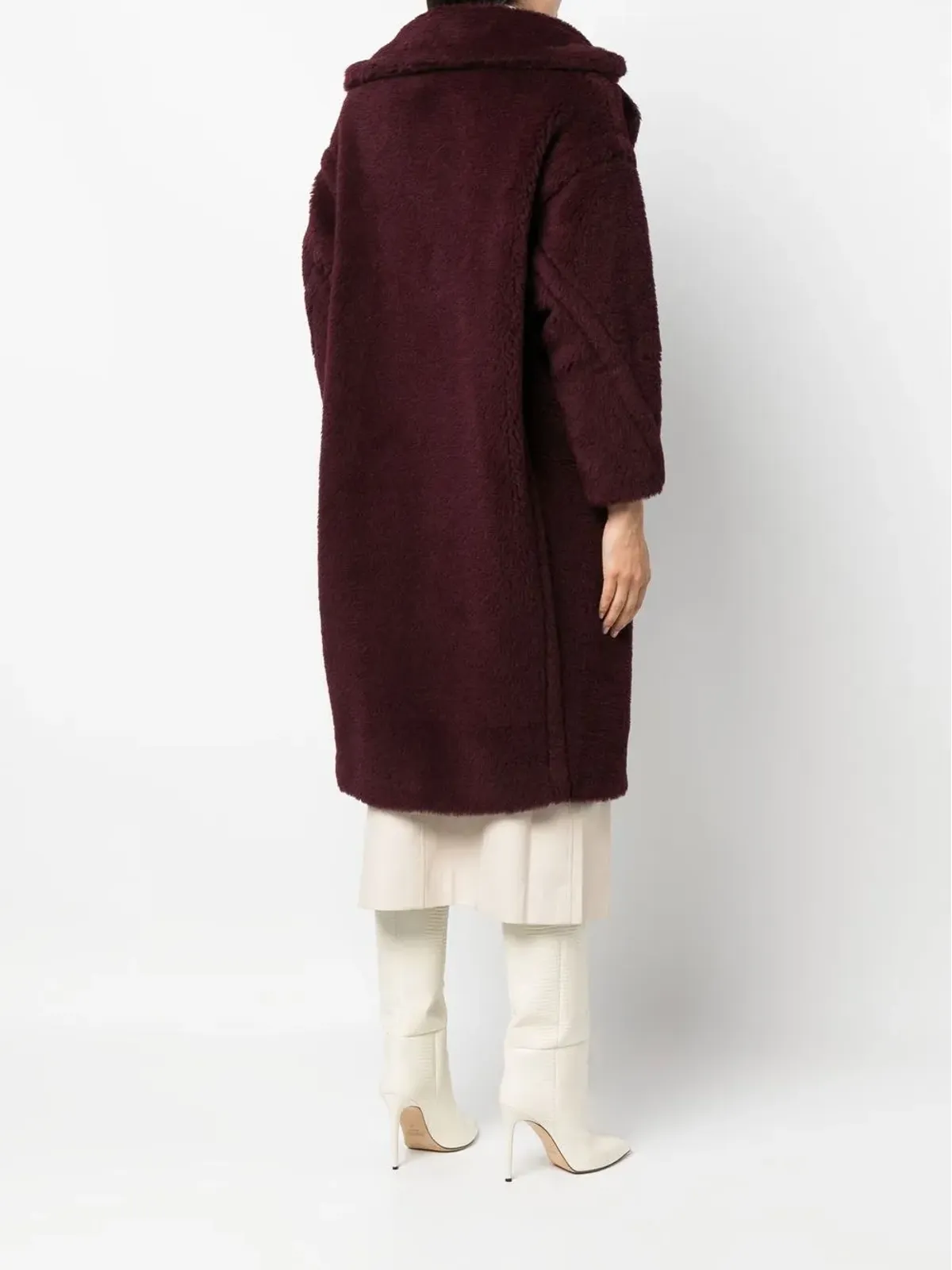 Max Mara テッドガール ダブルブレスト アルパカウール コート - 画像4