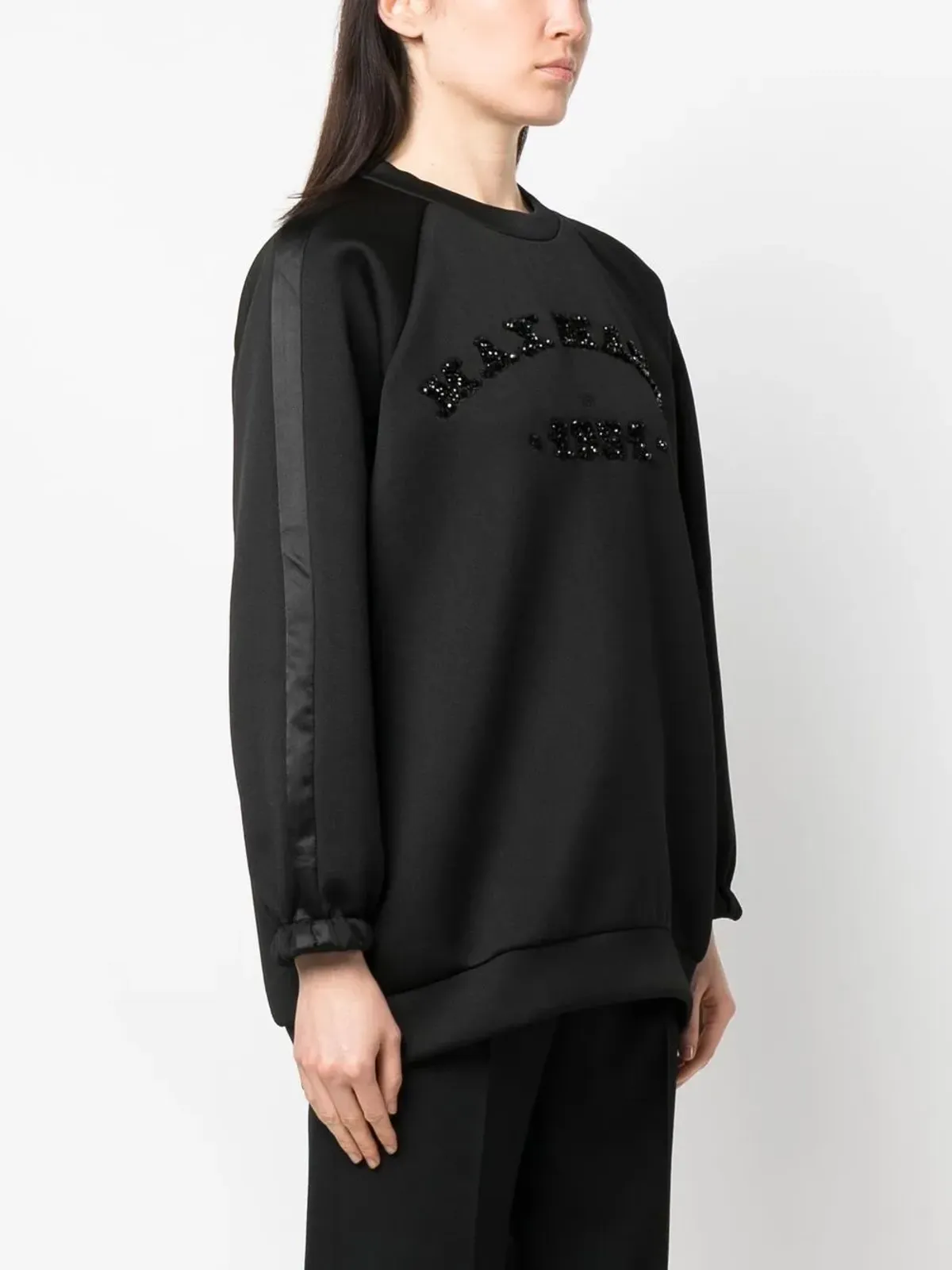 Max Mara ロゴ入り長袖セーター - 画像3