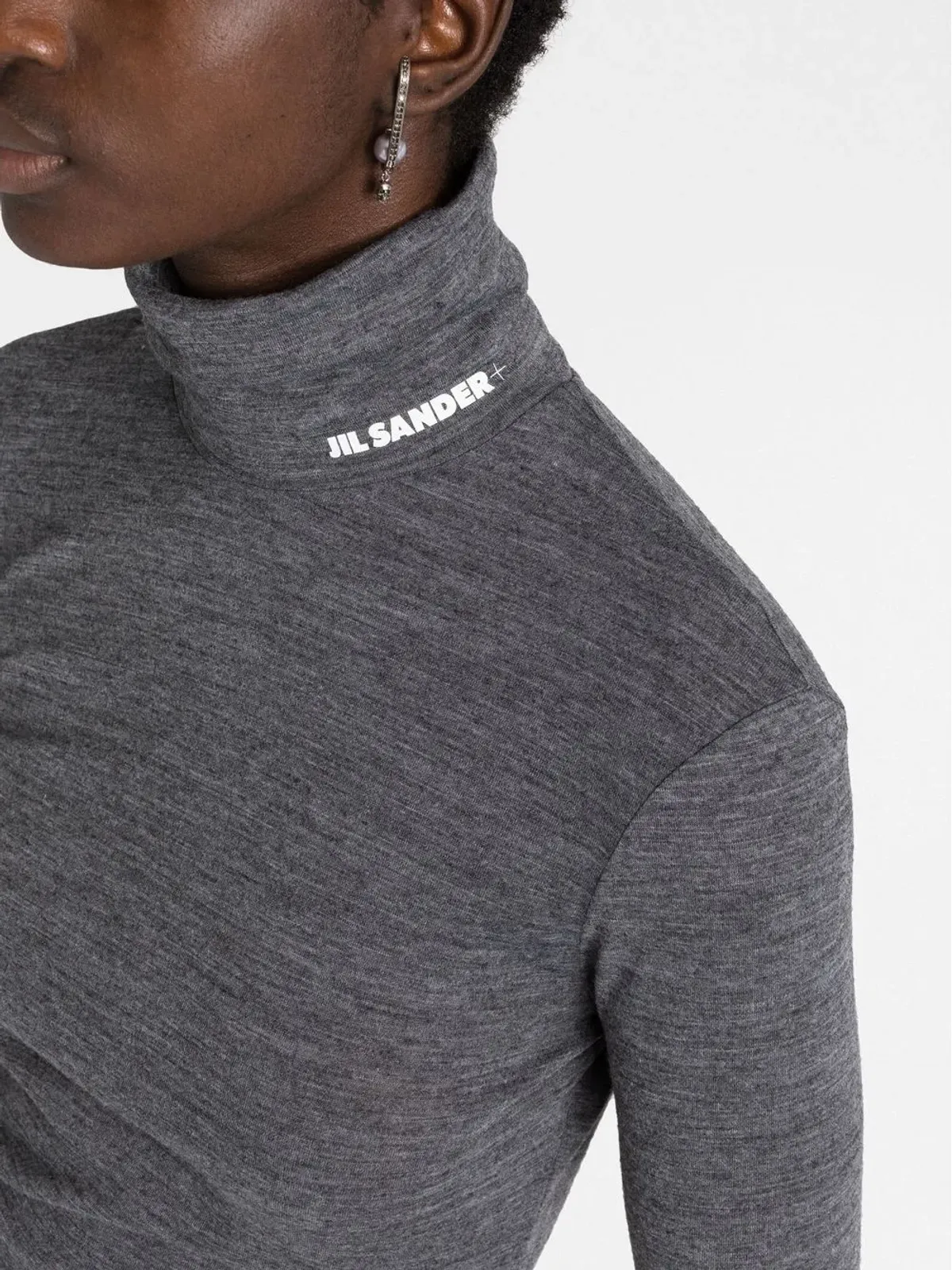 Jil Sander ファインニットトップ - グレー - 画像3