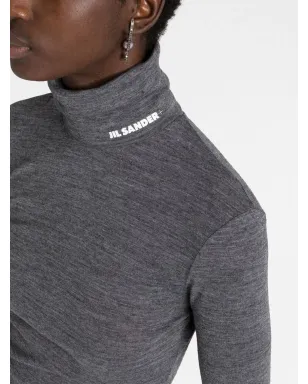 Jil Sander ファインニットトップ - グレー - サムネイル3