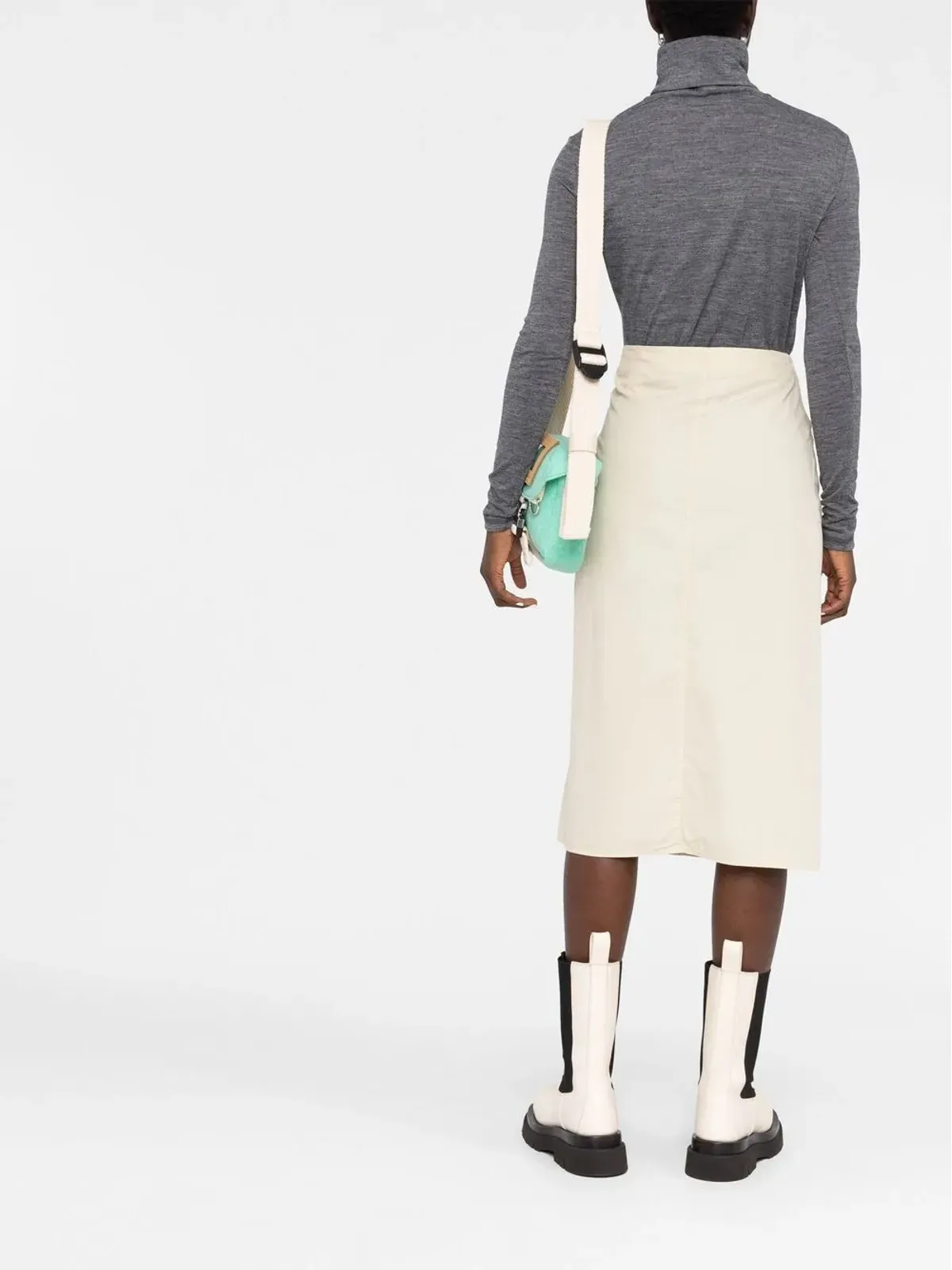 Jil Sander ファインニットトップ - グレー - 画像4