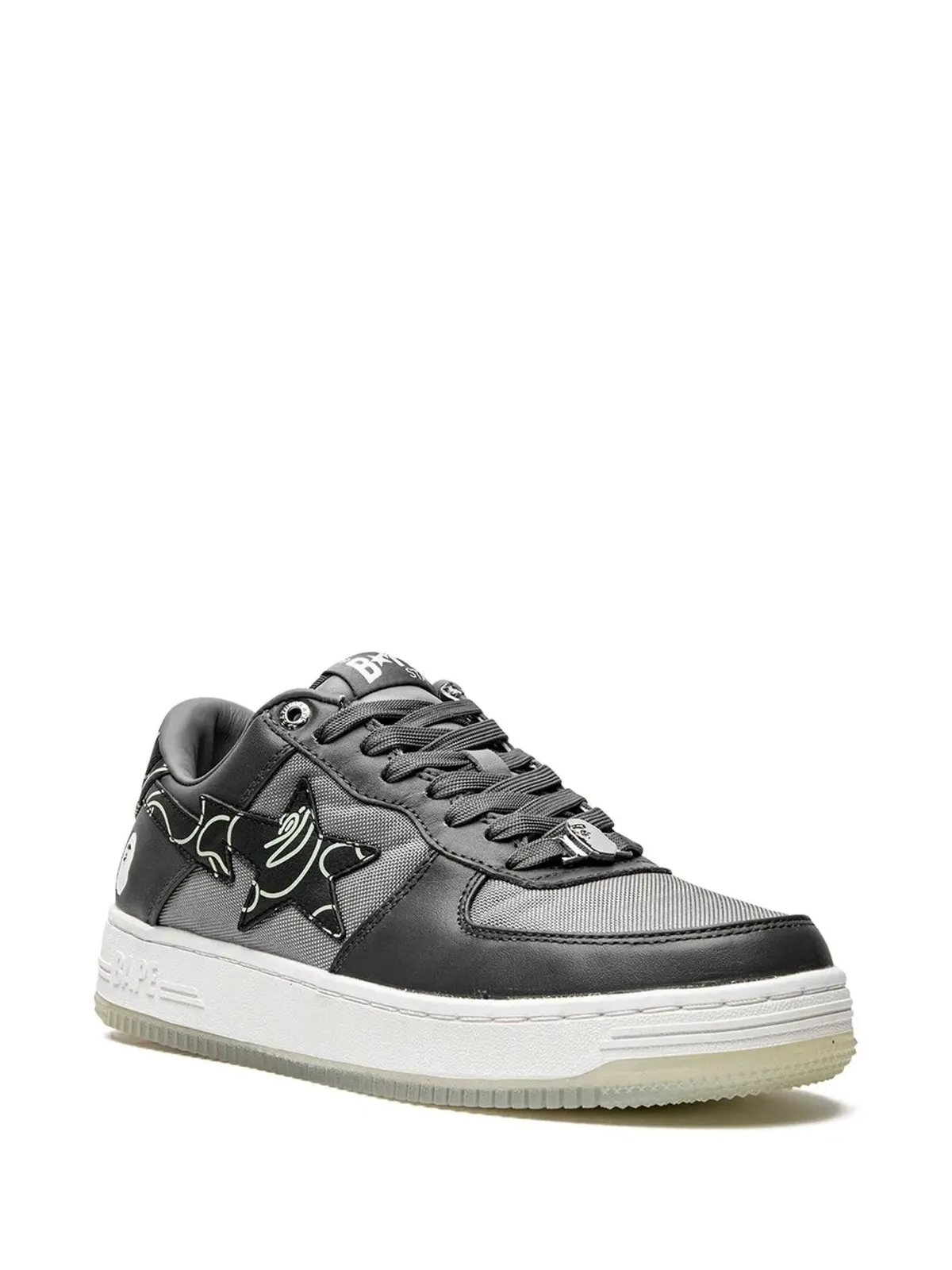 A BATHING APE® Bape Sta #1 M2 チャコール スニーカー - 画像2