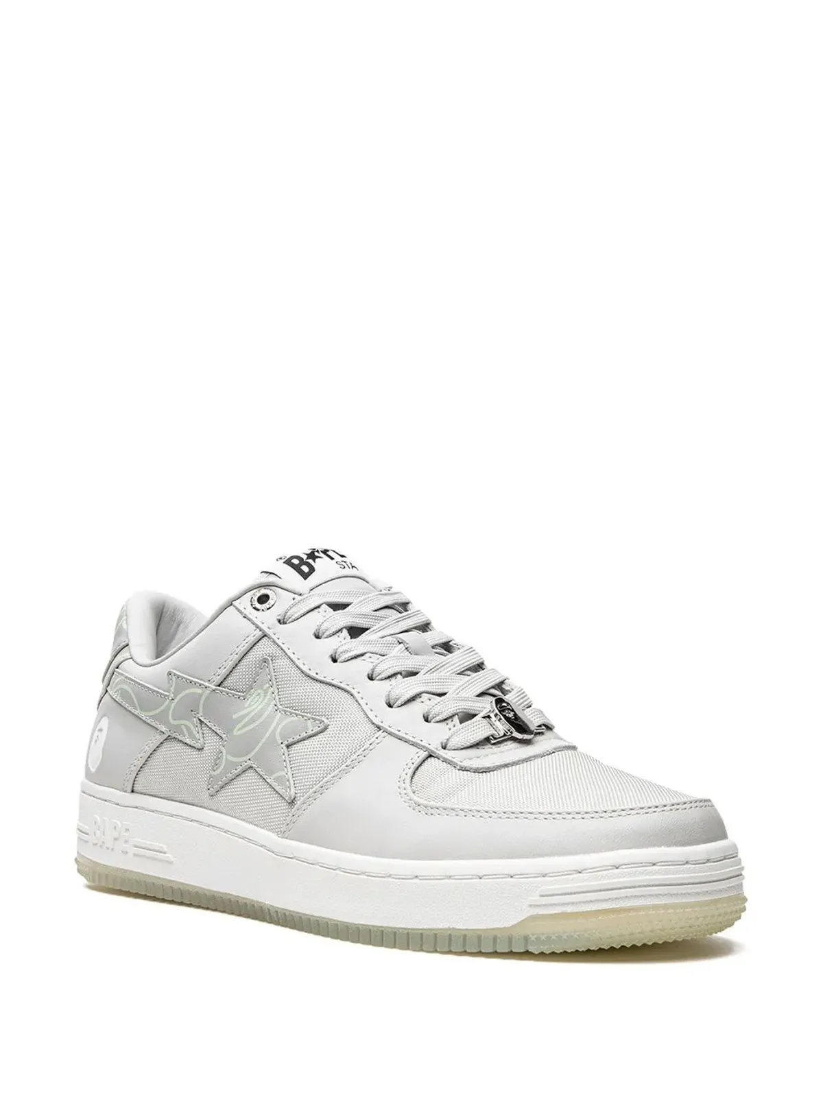 A BATHING APE® Bape Sta #1 M2 グレー スニーカー - 画像2