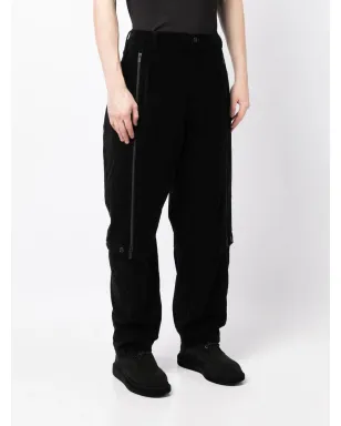 Yohji Yamamoto ハイウエストストレートパンツ - サムネイル3