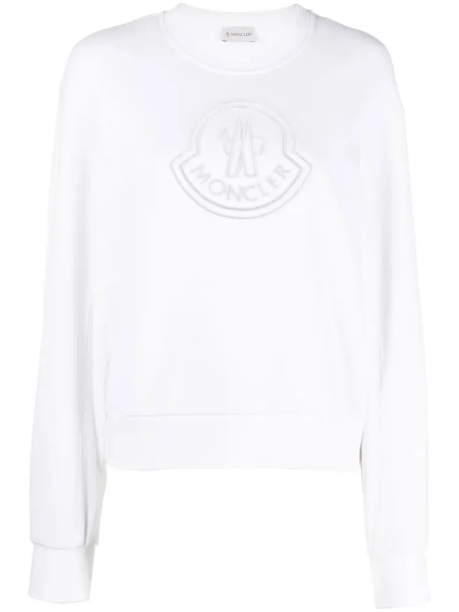 Moncler Moncler ロゴプリント コットン スウェットの商品画像