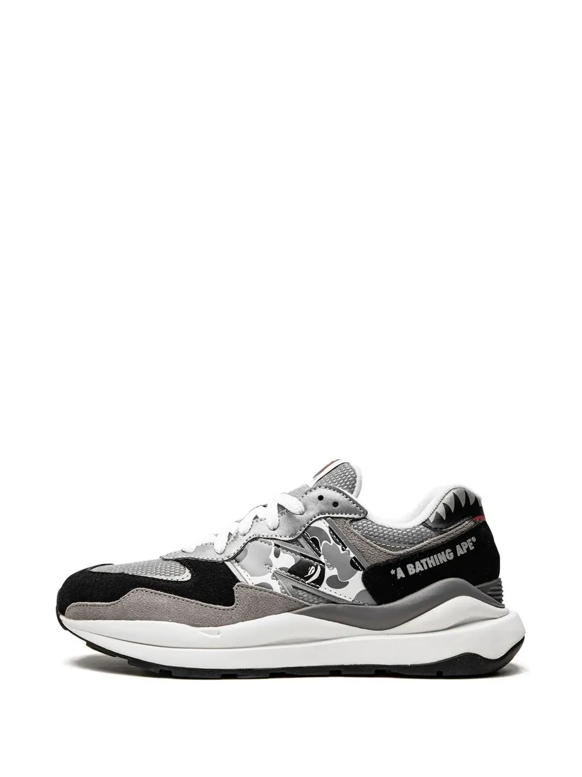 New Balance x Bape 57/40 ロー・トップスニーカー - 画像5
