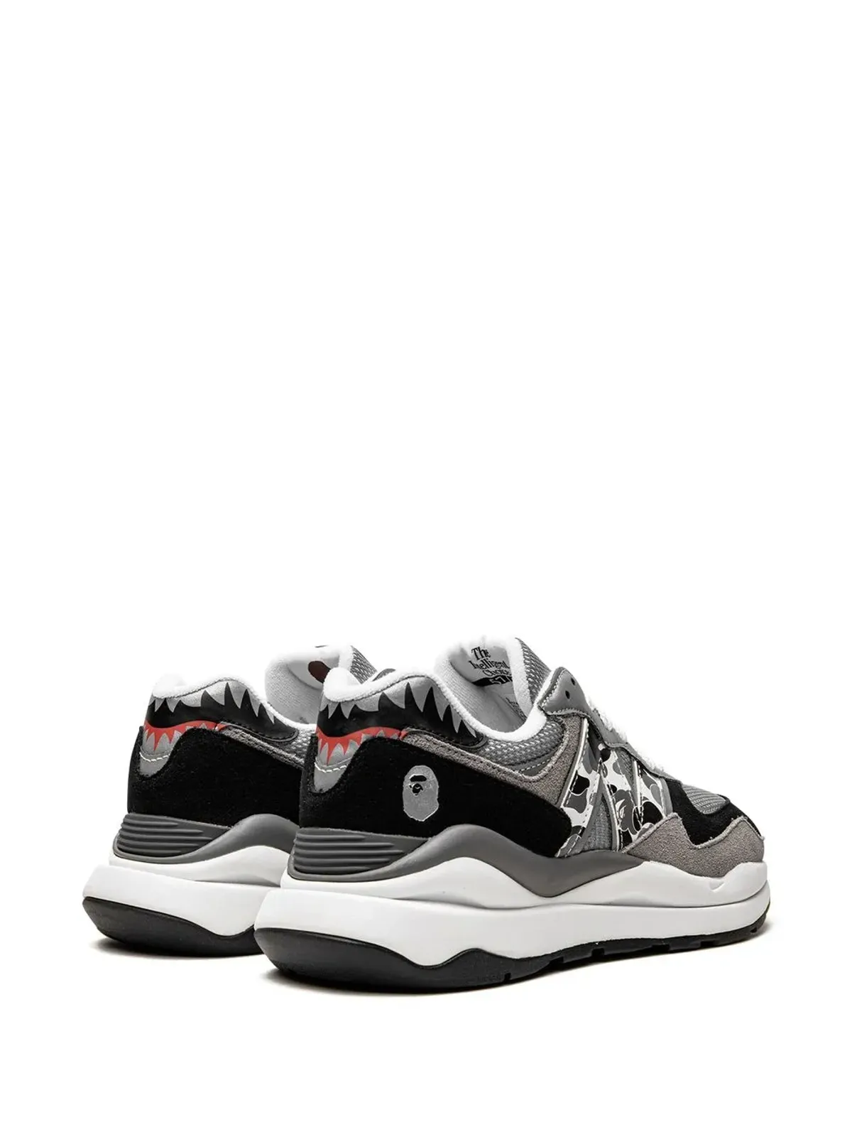 New Balance x Bape 57/40 ロー・トップスニーカー - 画像3
