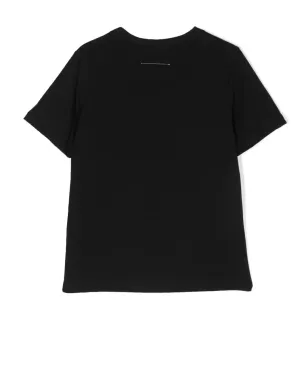 MM6 Maison Margiela Kids ロゴモチーフ コットンTシャツ - サムネイル2