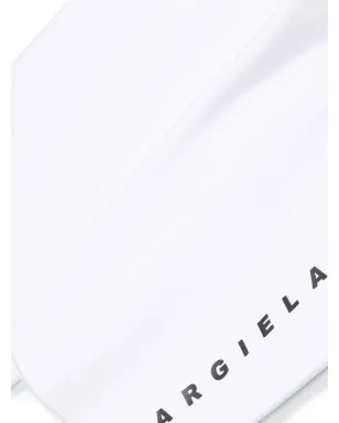 MM6 Maison Margiela Kids ロゴプリント コットンパンツ - サムネイル3