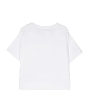 MM6 Maison Margiela Kids ロゴプリント半袖Tシャツ - サムネイル2