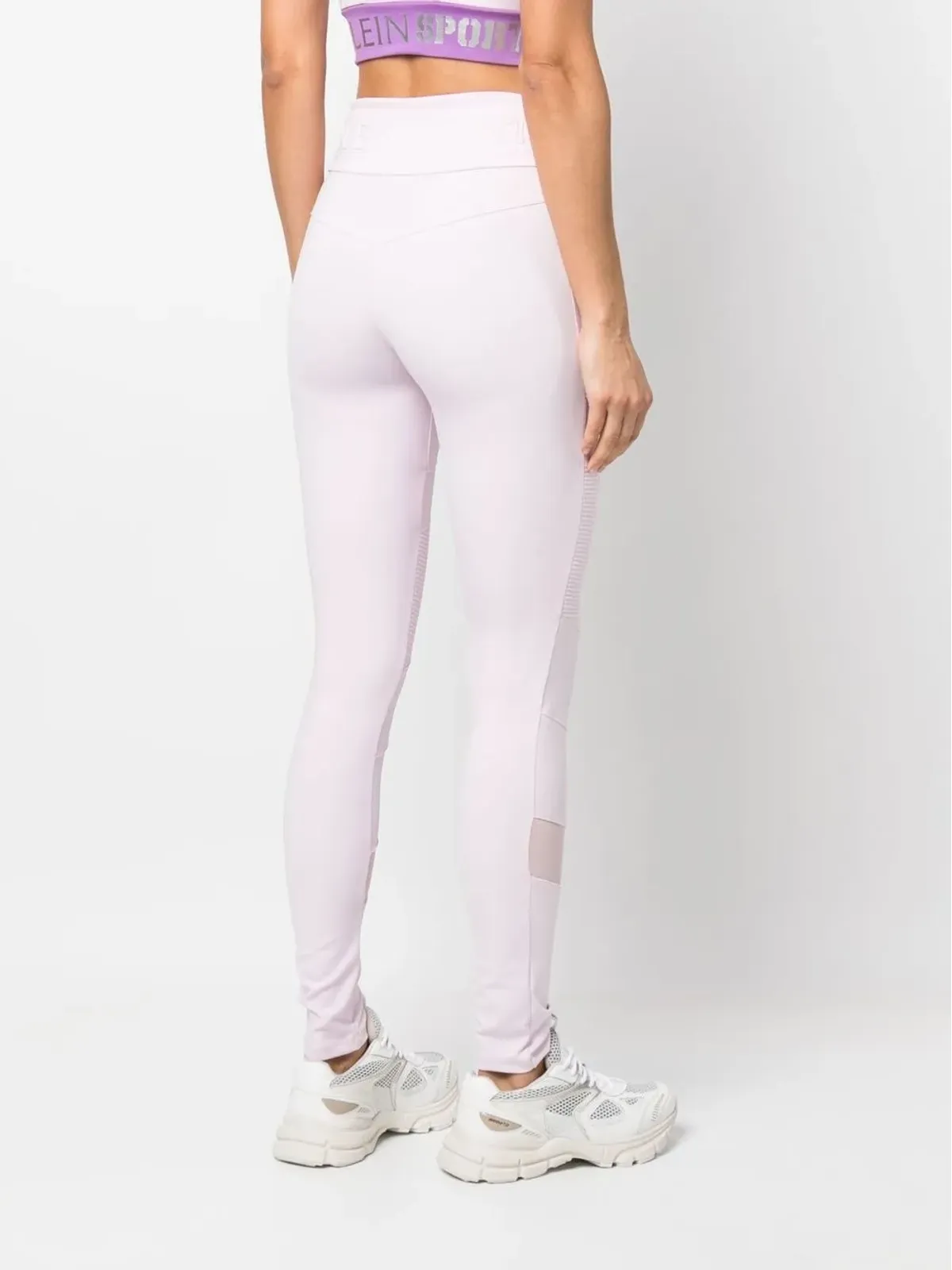 Plein Sport ロゴ入りウエストバンド レギンス - 画像4