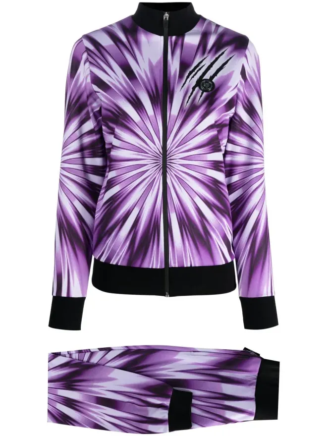 Plein Sport Plein Sport プリントタイダイ ツーピース トラックスーツの商品画像