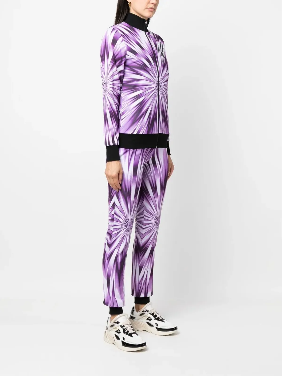 Plein Sport プリントタイダイ ツーピース トラックスーツ - 画像3