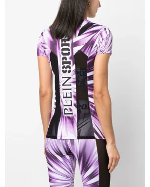 Plein Sport プリントタイダイ丸首 Tシャツ - サムネイル4