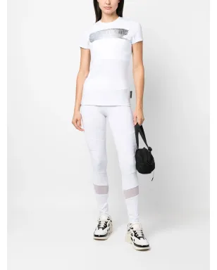 Plein Sport メタリックロゴプリントTシャツ - サムネイル2