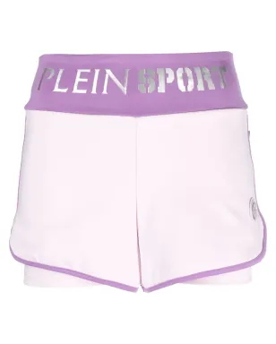 Plein Sport ロゴ入りウエストバンド ジョギングショーツ - サムネイル1