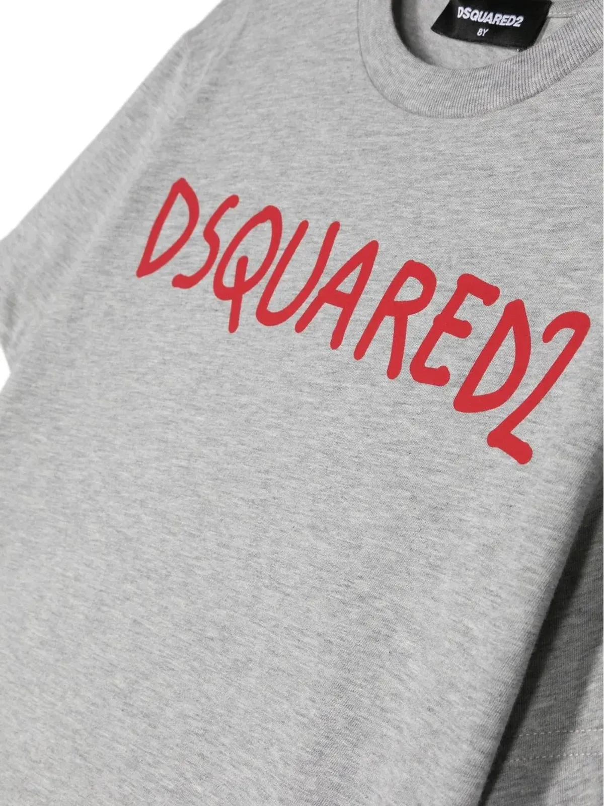 DSQUARED2 KIDS ロゴプリント半袖Tシャツ グレー - 画像3