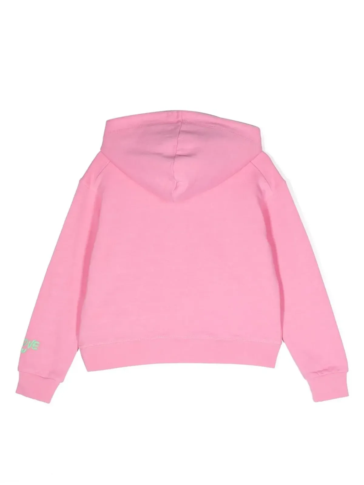 DSQUARED2 KIDS ロゴ刺繍入りロングスリーブフーディ - 画像2