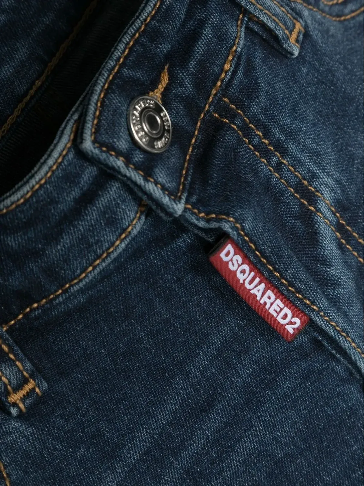 DSQUARED2 KIDS ミッドライズデニムショーツ - 画像3