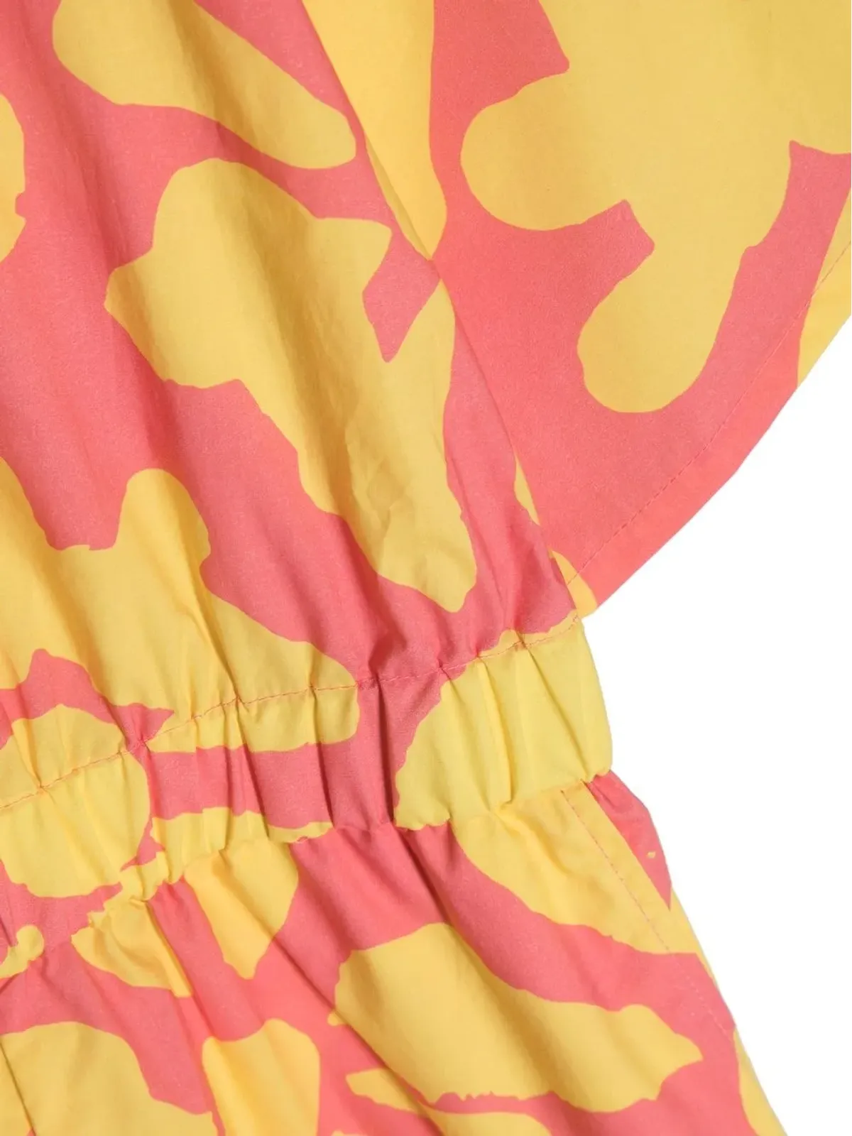 Marni Kids 花柄プリントコットンプレイスーツ - 画像3