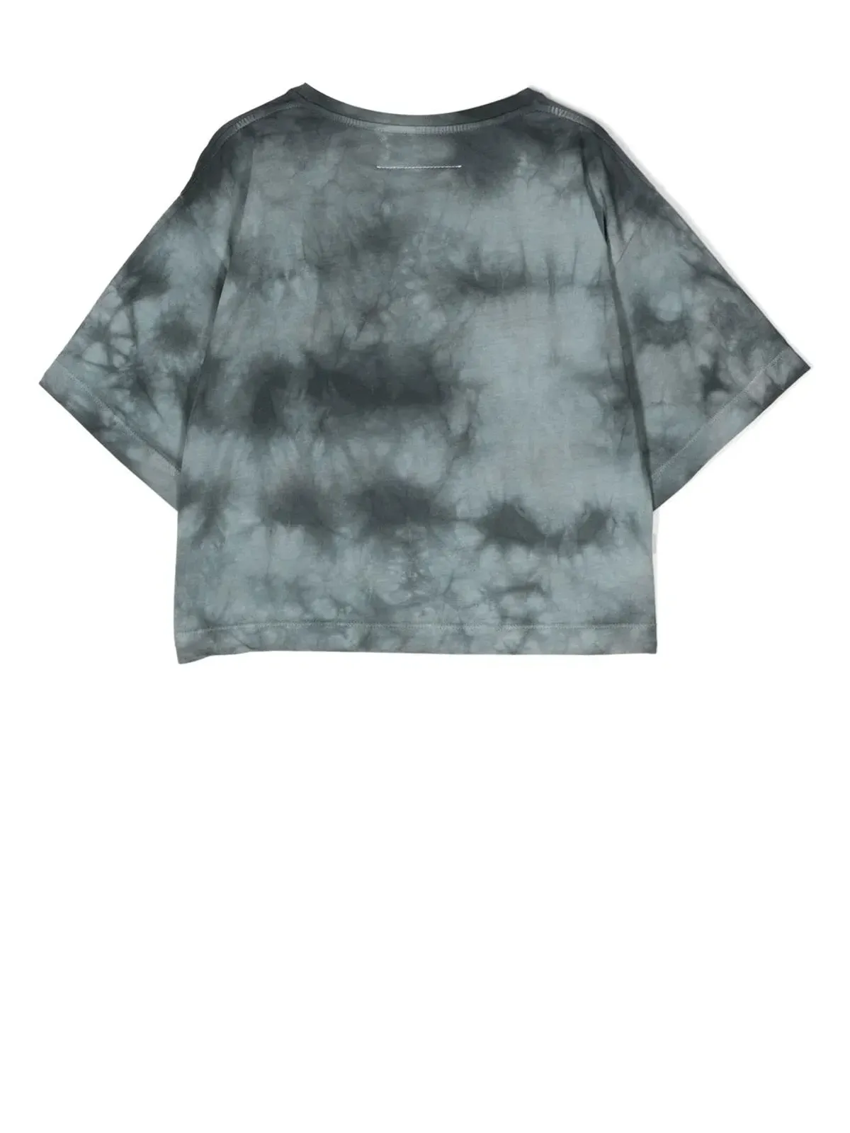 MM6 Maison Margiela Kids ロゴパッチ付き半袖Tシャツ - 画像2