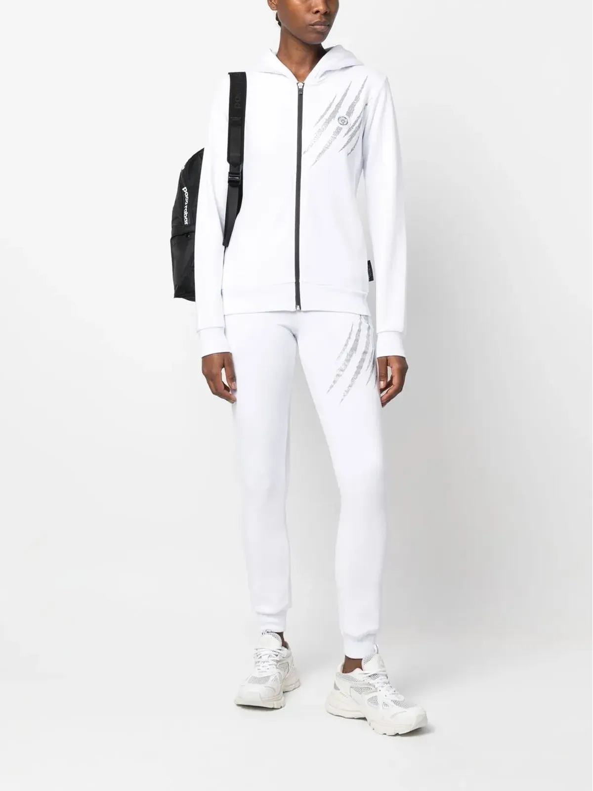 Plein Sport スクラッチコットン ジョギング トラックスーツ - 画像2