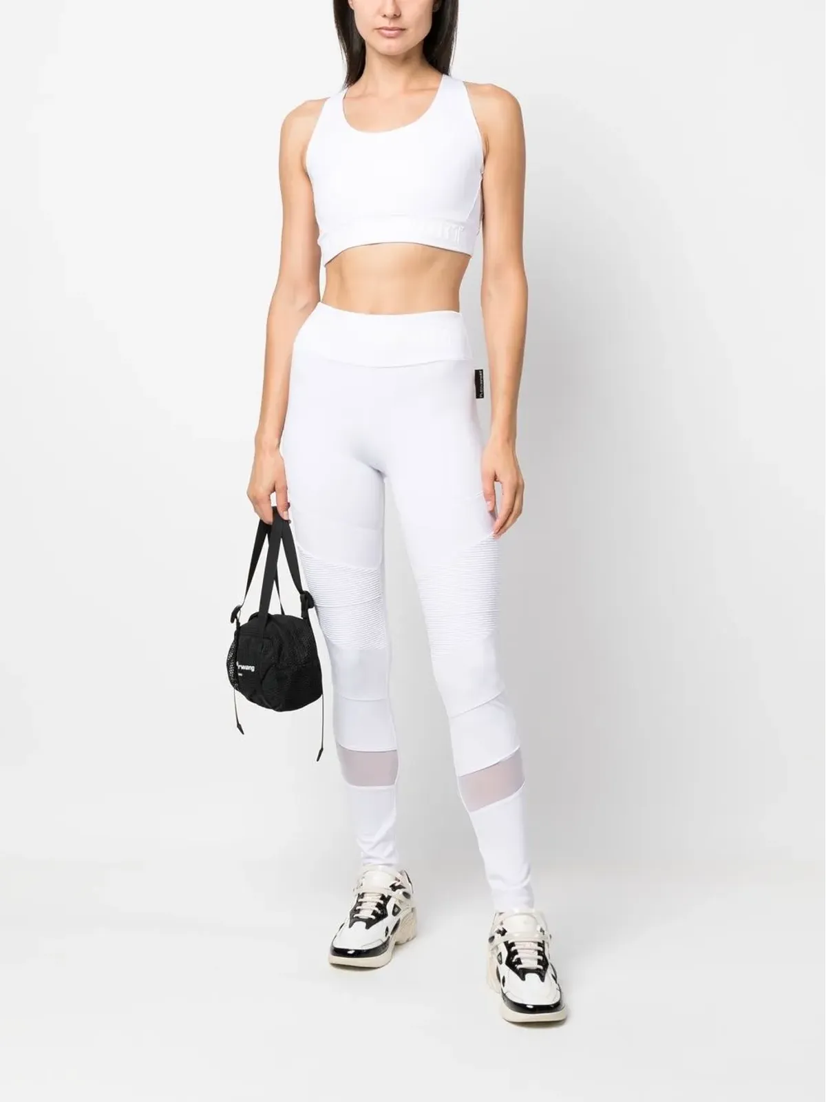 Plein Sport クロスオーバーストラップ スポーツブラ - 画像2