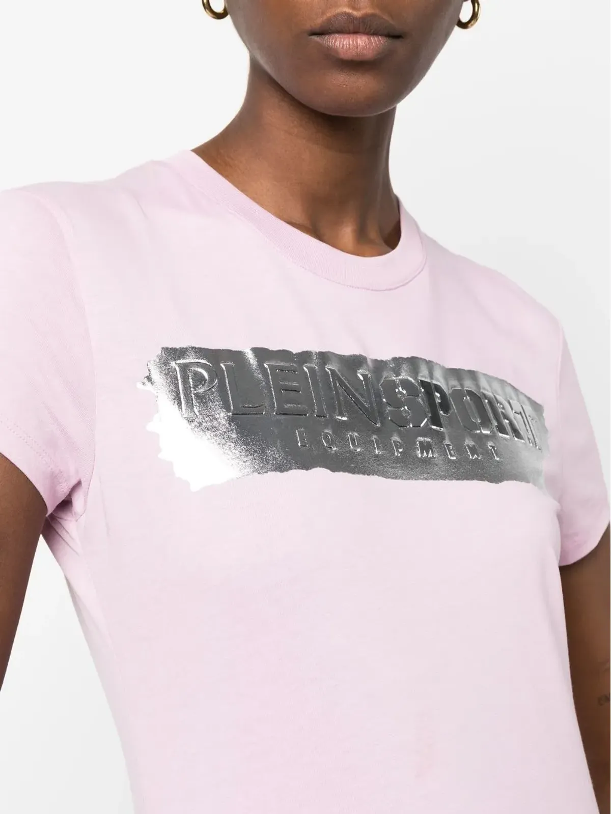 Plein Sport ラウンドネック ロゴプリント Tシャツ - 画像5