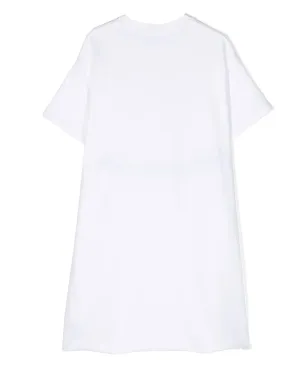 MM6 Maison Margiela Kids ロゴプリントTシャツドレス - サムネイル2