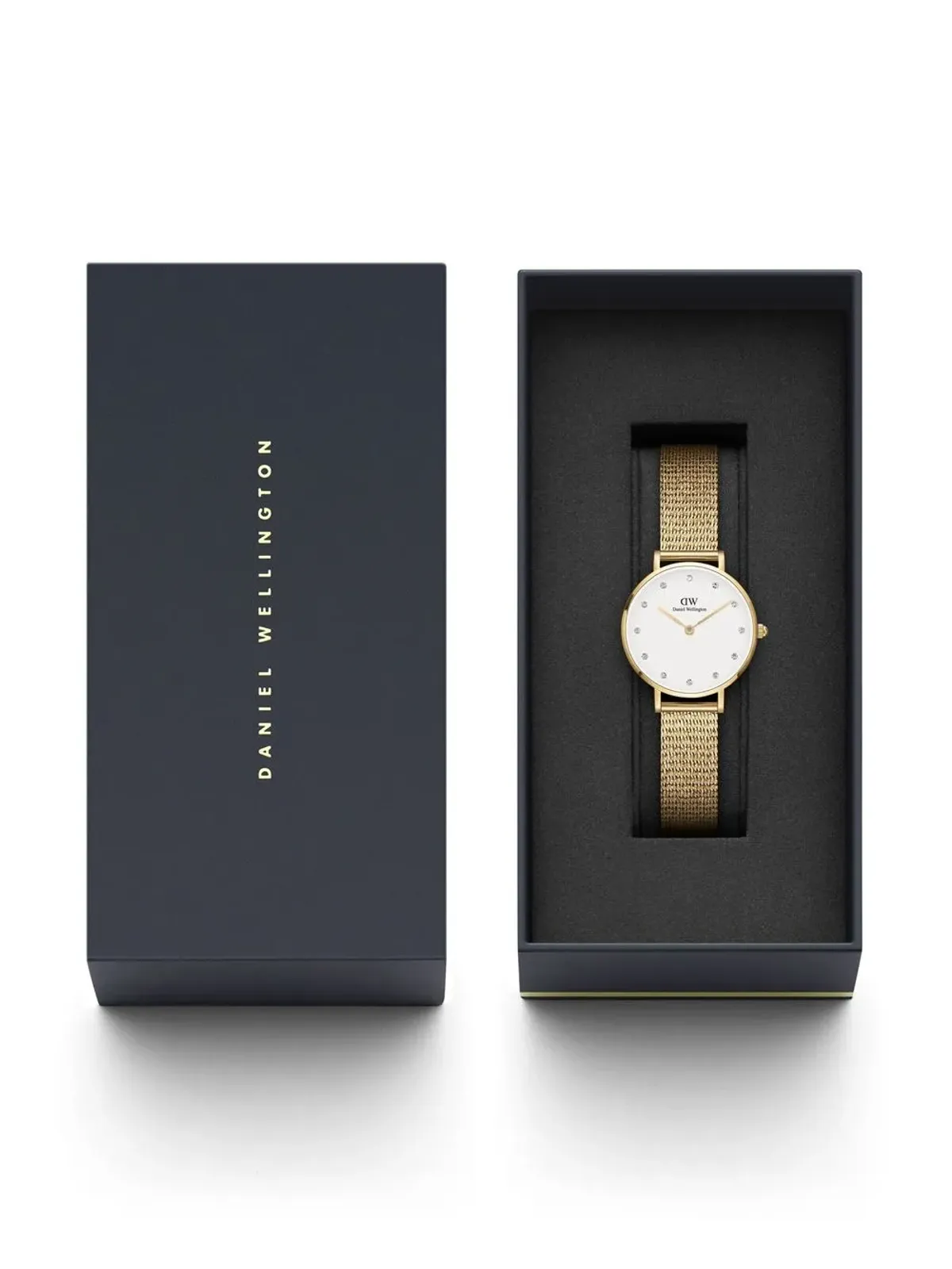 Daniel Wellington ペティート プレスド エバーゴールド ウォッチ - 画像5