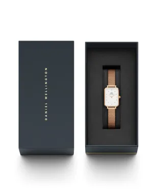 Daniel Wellington クアドロ プレスド メローズ ルミネ ホワイト - サムネイル5