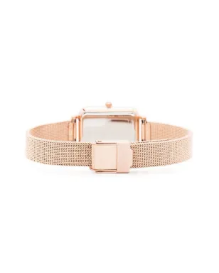 Daniel Wellington クアドロ プレスド メローズ ルミネ ホワイト - サムネイル4