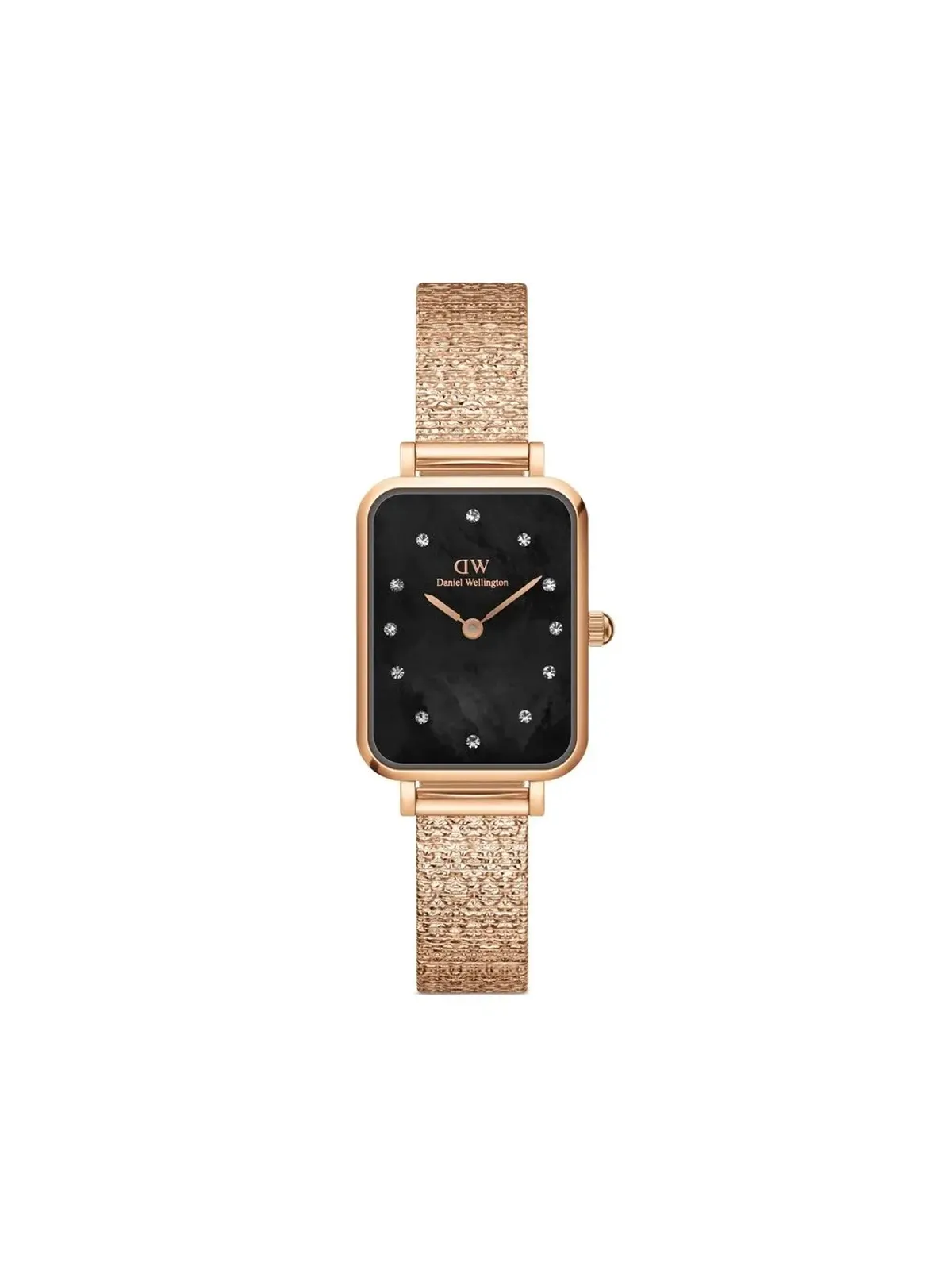 Daniel Wellington Quadro Pressed Studio watch - Black - 画像1