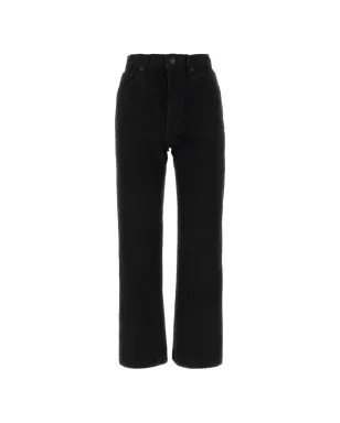 Balenciaga クロップドストレートジーンズ ブラック - サムネイル1