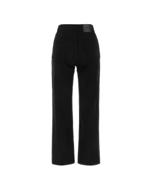 Balenciaga クロップドストレートジーンズ ブラック - サムネイル2