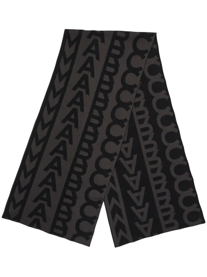 Marc Jacobs Marc Jacobs モノグラム・ニットスカーフの商品画像
